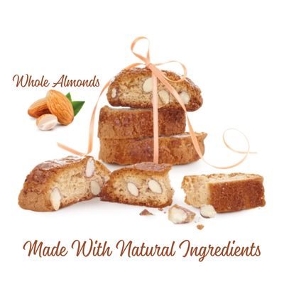 Vicenzi Cantuccini Biscotti, 7.93-Ounce Bags
