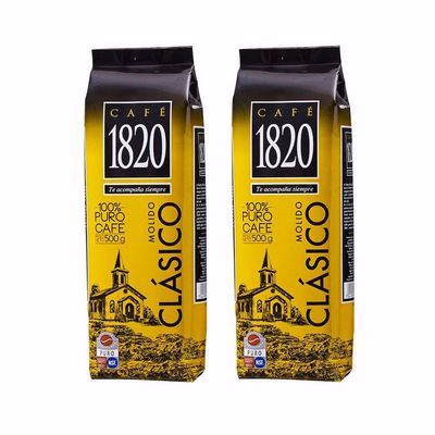 Cafe 1820 Ground  Costa Rican Gourmet Coffee  17.5oz (Pack of 2)