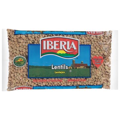 Iberia Dry Lentils, 12 Oz