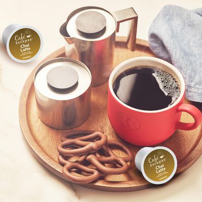 Caf Escapes Chai Latte Keurig Single-Serve K-Cup Pods, 24 Count