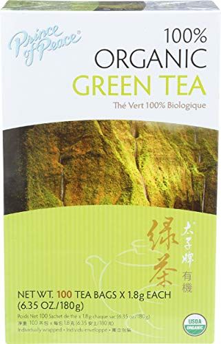 Prince of Peace Organic Green Tea 100 Tea Bags - 2 pack