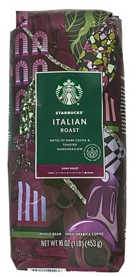 Starbucks Italian Roast, Whole Bean Coffee (1lb)