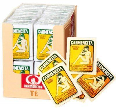 Carmencita Natural Herbs Tea 10 Count (Pack of 1) - Packaging May Vary