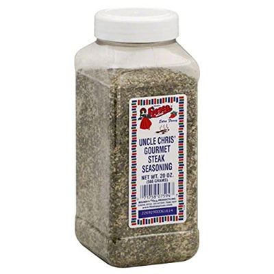 Bolner&#39;s Fiesta Uncle Chris Gourmet Steak Seasoning, 20-Ounce