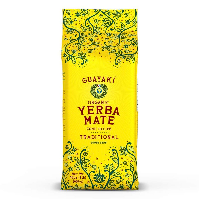 Guayaki Yerba Mate, Organic Traditional Loose Leaf, 16 oz