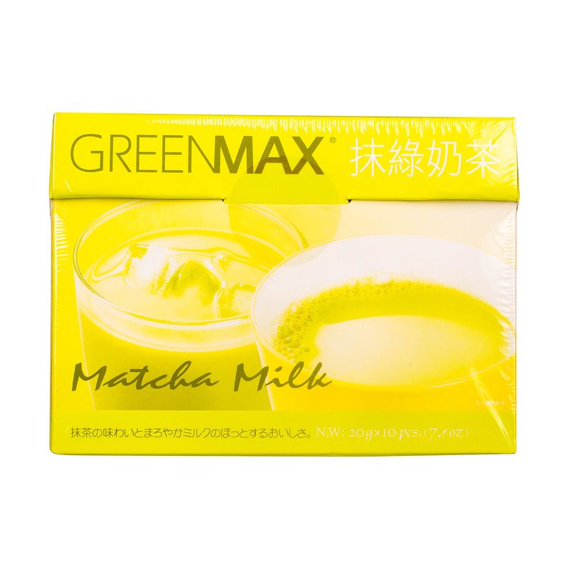 Greenmax -Matcha Milk (Instant Green Milk Tea) z (Pack of 1)