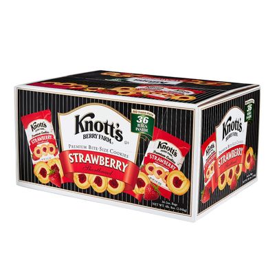 Kontt&#39;s x27;s, BSC59636, Biscomerica Raspberry Cookies, 2 ounce (Pack of 36) (59636)