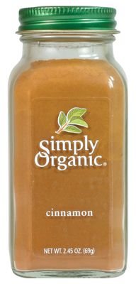 Simply Organic Cinnamon Ground Certified Organic, 2.45-Ounce Container