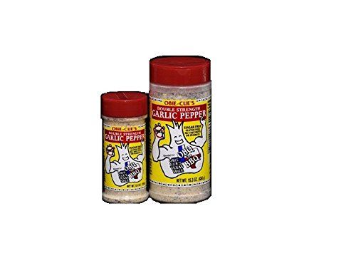 Obie-Cue&#39;s Double Strength Garlic Pepper