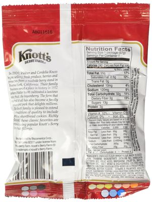 Kontt's x27;s, BSC59636, Biscomerica Raspberry Cookies, 2 ounce (Pack of 36) (59636)