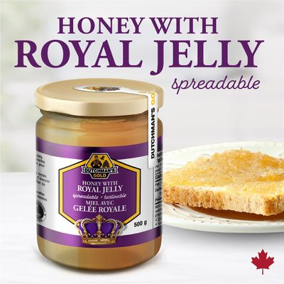 Royal Jelly in Raw Honey - 500 gram