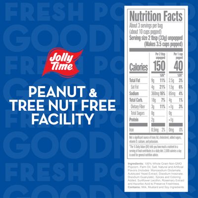 Jolly Time T Big Cheez Cheddar Cheese Microwave Popcorn, 3.2 Ounce (Pack of 3)