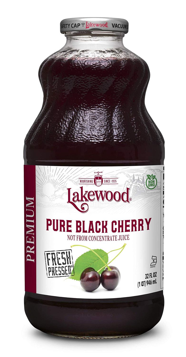 Lakewood Premium Pure Black Cherry, Fresh Pressed, 192 Fl Oz, Pack of 6