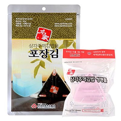 Onigiri Rice Ball Seaweed Wrappers Nori &amp; Sushi Rice Mold