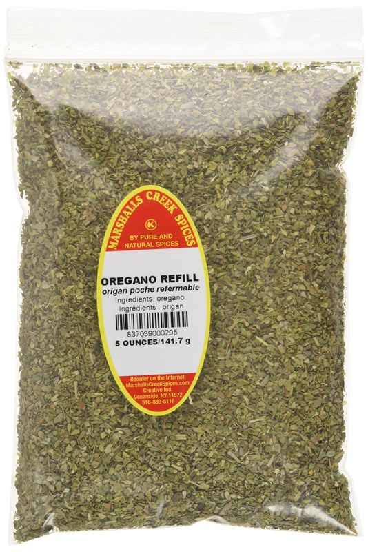 Marshalls Creek Spices Oregano Seasoning Refill, 5 Ounce