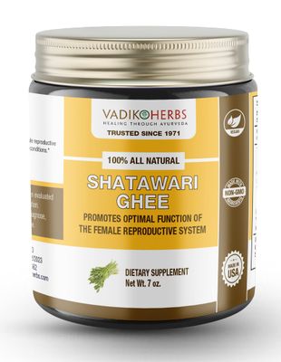 Shatawari (Shatavari) Ghee (Herbal medicated ghee) ~ Asparagus racemosa ~Premium potency herb in a natural, fresh ghee base ~ Made in the USA every week