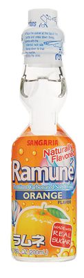 Sangaria Natural Orange Ramune (Single)