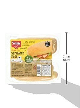 Schar Gluten Free Sandwich Rolls, 5.3-Ounce