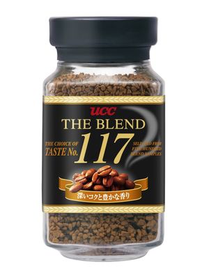 UCC The Blend 117 Instant Coffee, Instant Black Coffee, Rich Flavor, Imported from Japan, 3.17 Oz (90 g), Pack of 1