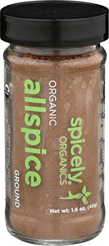 SPICELY Organic Jar Allspice Ground, 1.6 OZ