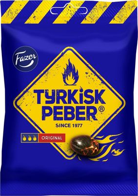 Fazer Tyrkisk Peber Original Hot Salmiak &amp; Pepper Candy (150g)