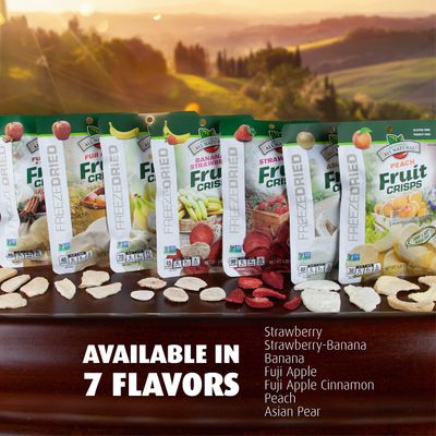 Brothers-ALL-Natural Fruit Crisps, Strawberry, 0.26 Ounce (Pack of 24)