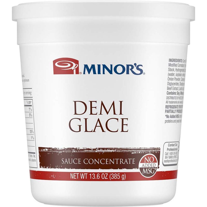Minor&#39;s Sauce Concentrate, Demi Glace, 13.6 Ounce