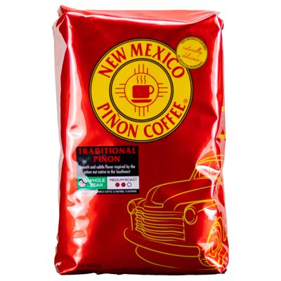 New Mexico Pion Coffee Naturally Flavored Coffee (Traditional Pion Whole Bean, 2 pound)