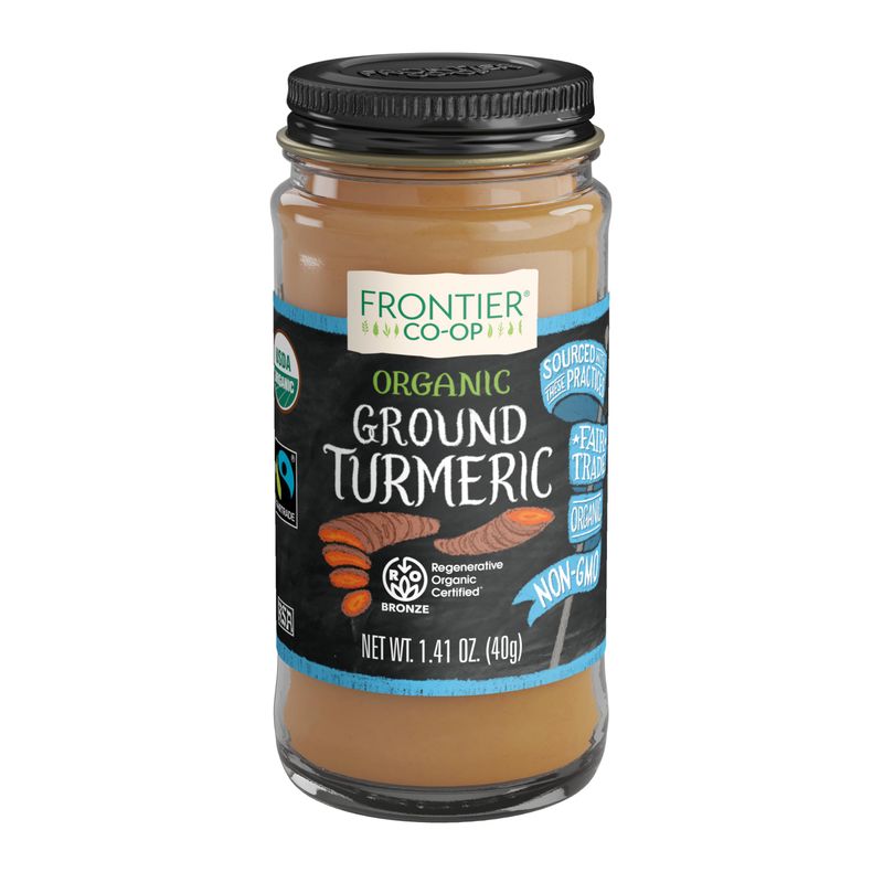 Frontier Co-op Ground Turmeric Root, 1.41 Ounce Jar, Regenerative Organic Certified