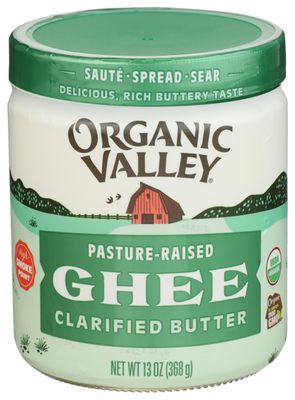 Organic Ghee, Clarified Butter, 13 oz