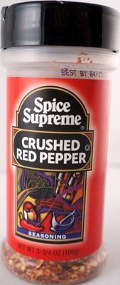Crushed Red Pepper Flakes Perfect Spice Seasoning for Pizza, Chowder, Seafoods, Salad Toppings and Making Kimchi - 3.75 oz
