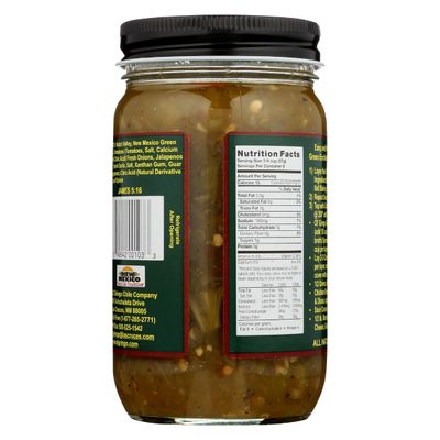 OL GRINGO CHILE COMPANY Hot Green Chile Sauce, 16 OZ