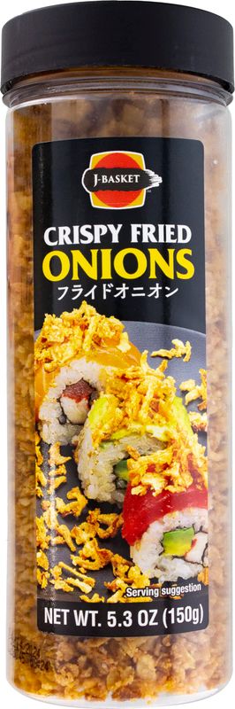 J-Basket Crispy Fried Onions, 5.3 oz