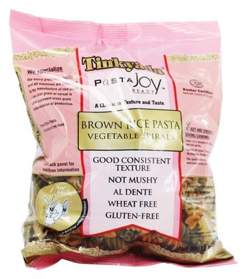 Tinkyada Vegetable Spirals, Gluten Free, 12-Ounce (Pack of 6)
