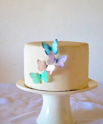 Sugar Robot Inc. Edible Butterflies Small Premium Crafted Made in the USA Cake and Cupcake Toppers, Decoration (Pastel)