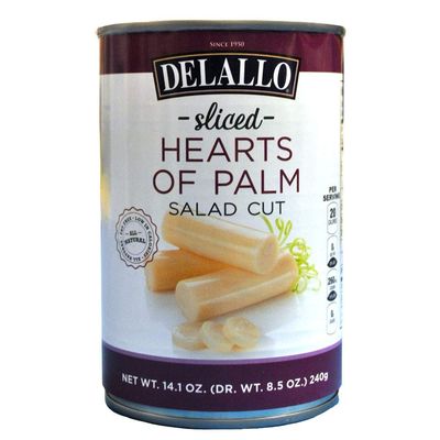 DeLallo Salad Cut Hearts of Palm, 14.1 -Ounce Unit (Pack of 6)