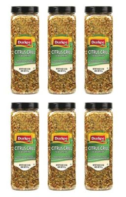 Durkee Citrus Grill Seasoning - 18 oz. container, 6 per case