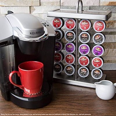 Folgers Vanilla Biscotti Flavored Coffee, 96 Keurig K-Cup Pods (Pack of 4)