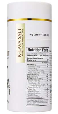 K-LAVA SALT-Korea's No.1 Bamboo Salt-Original 9x, Crystal, 8.47 Ounce