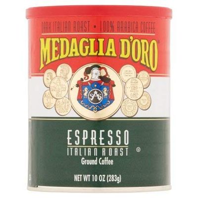 Medaglia D Oro, Caffe Espresso Can Ground, 10-Ounce (6 Pack)