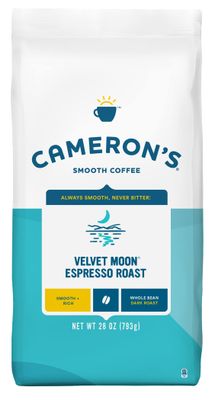 Cameron&#39;s Coffee Roasted Whole Bean Coffee, Velvet Moon, 28 Ounce
