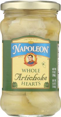 Napoleon Whole Artichoke Hearts, 9.9 Oz (Pack of 12)
