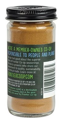 Frontier Organic Ground Vietnamese Cinnamon, 1.31 Ounce Bottle, Premium Quality Cinnamon, Full Balanced Spicy Flavor, Kosher
