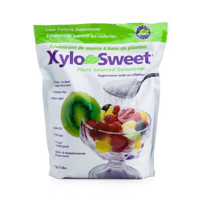 Xlear XyloSweet Non-GMO Xylitol Sweetener - Natural Sweetener Sugar Substitute, Granules, 5 Pound Bag (Pack of 3)