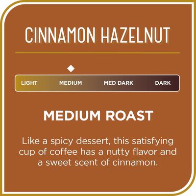 Don Francisco's Premium Cinnamon Hazelnut Roast Ground Coffee: Rich, Aromatic 100% Arabica Beans - Family Crafted Flavored Coffee for a Delightful Morning Brew (3 x 12 oz Cans)