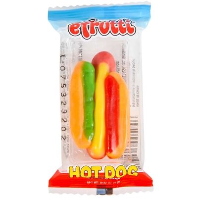 eFrutti Hot Dog Gummis 60 Pack, 19 Ounce