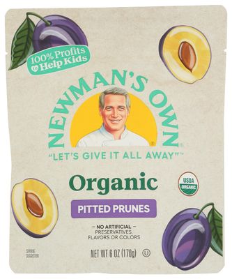 Newman&#39;s Own Organic Prunes, 6 Oz