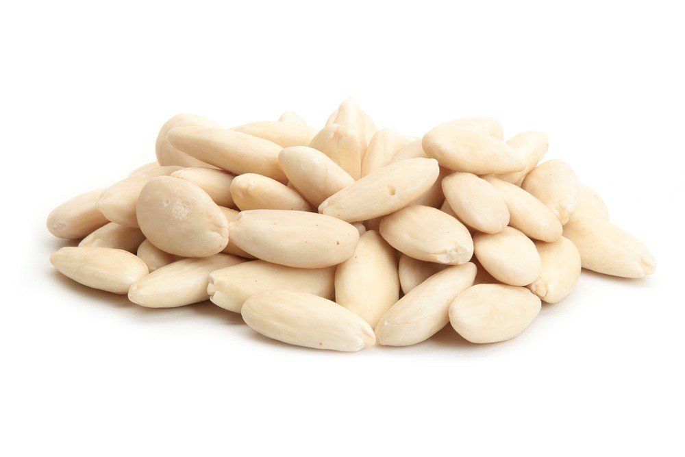 Raw Blanched Almonds (10 Pound Case)