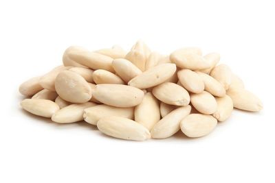 Raw Blanched Almonds (10 Pound Case)