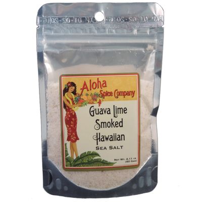 Guava Lime Smoked Hawaiian Sea Salt (4 Pack)